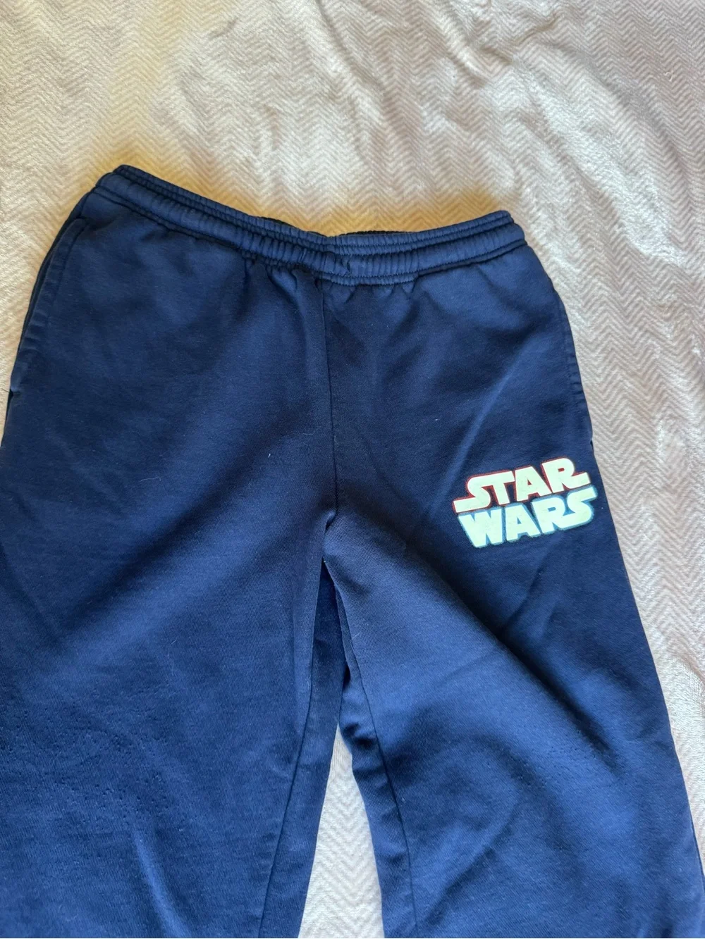 GAP Navy Kids Sweatpants - Comfortable Fleece Lined Bottoms - size XXL